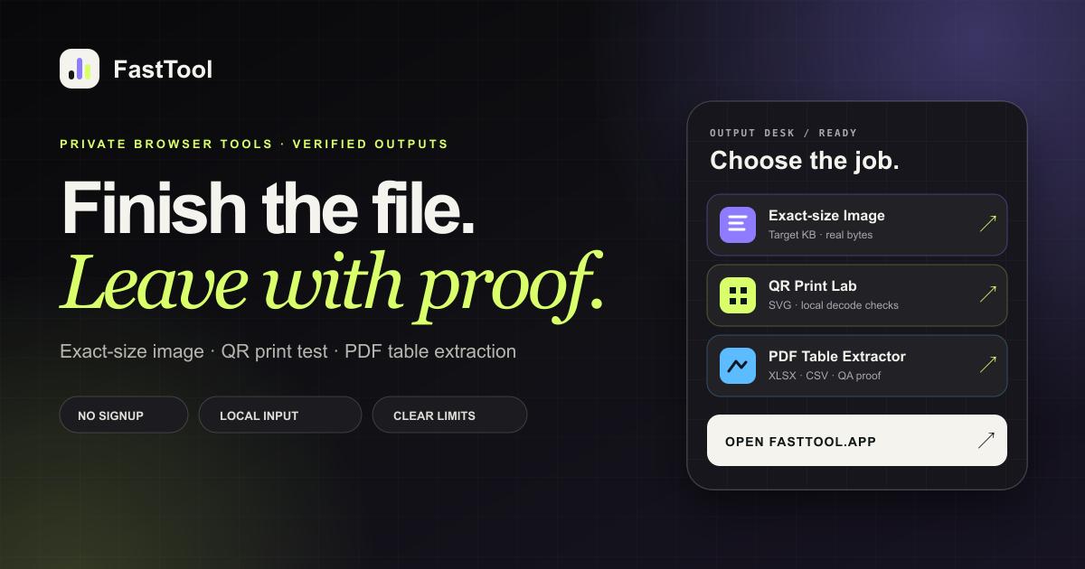 FastTool screenshot 1
